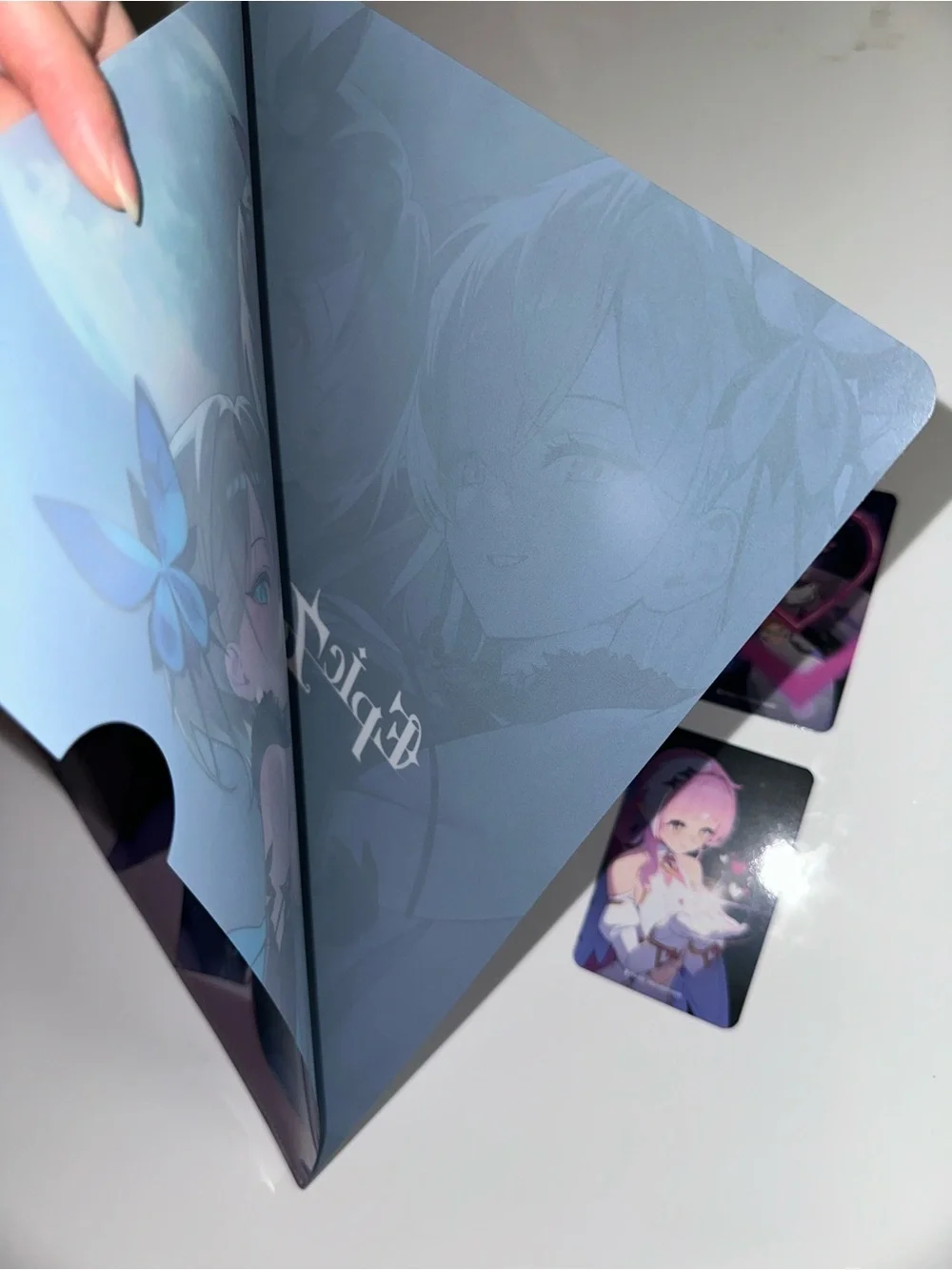 Epic seven folder & trading card set
